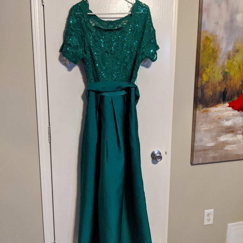 Emerald Green Gown